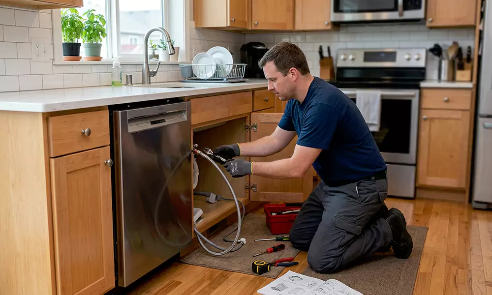 Dishwasher Installation in Stratford, CT