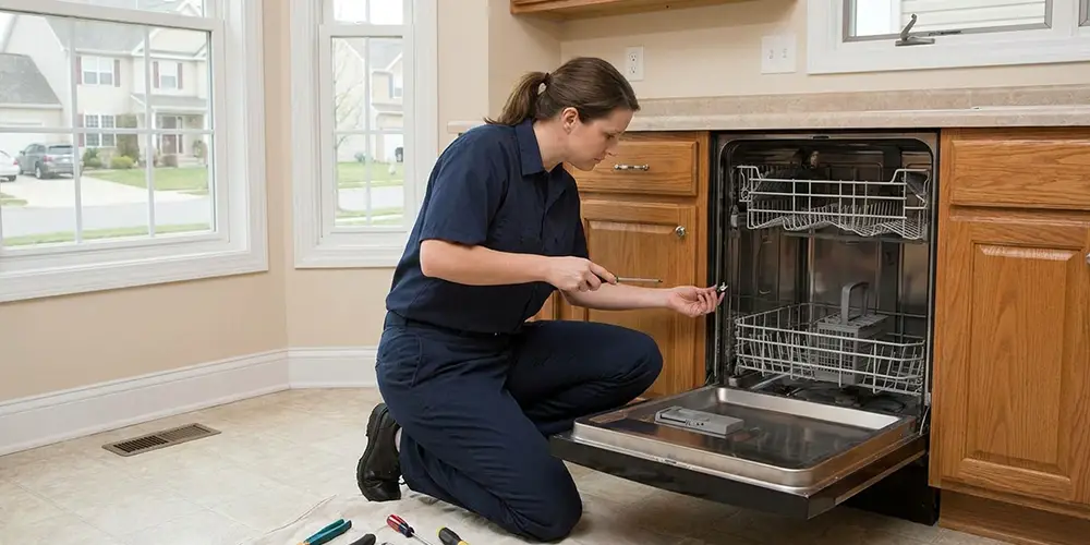Dishwasher Latch Replacement in Stratford, CT
