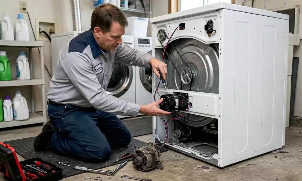 Dryer Motor Replacement in Stratford, CT