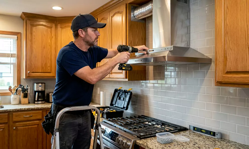 Range Hood Installation in Stratford, CT