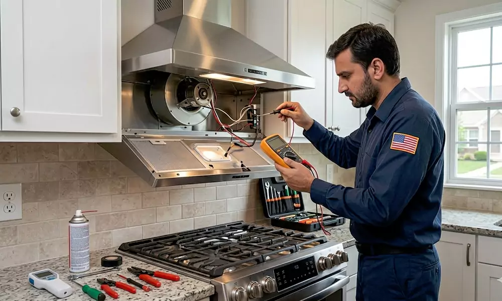 Range Hood Repair in Stratford, CT