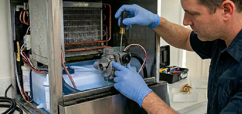 Commercial Ice Maker Water Pump Repair in Stratford