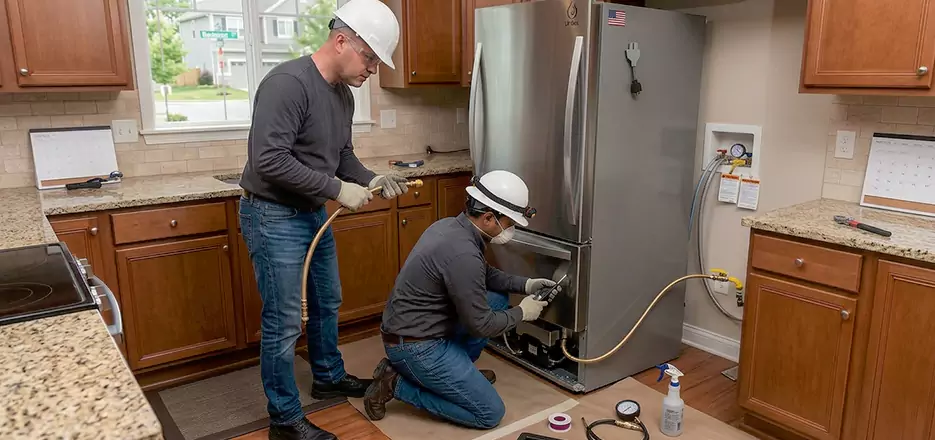 Propane Refrigerator Installation in Stratford